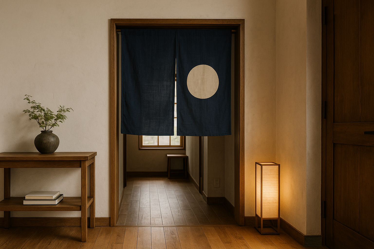 Comment intégrer un rideau japonais noren à sa décoration ?