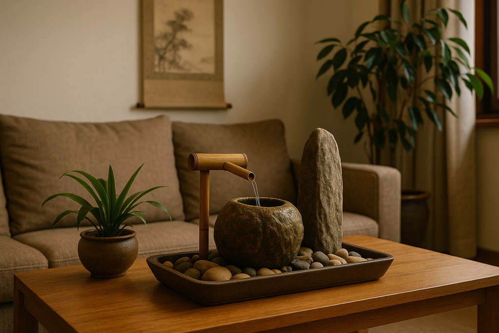 Fontaine japonaise : Le bien-être s'invite dans votre salon