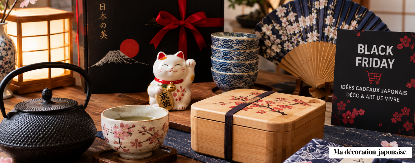 Cadeaux japonais Black Friday : Notre sélection déco et art de vivre
