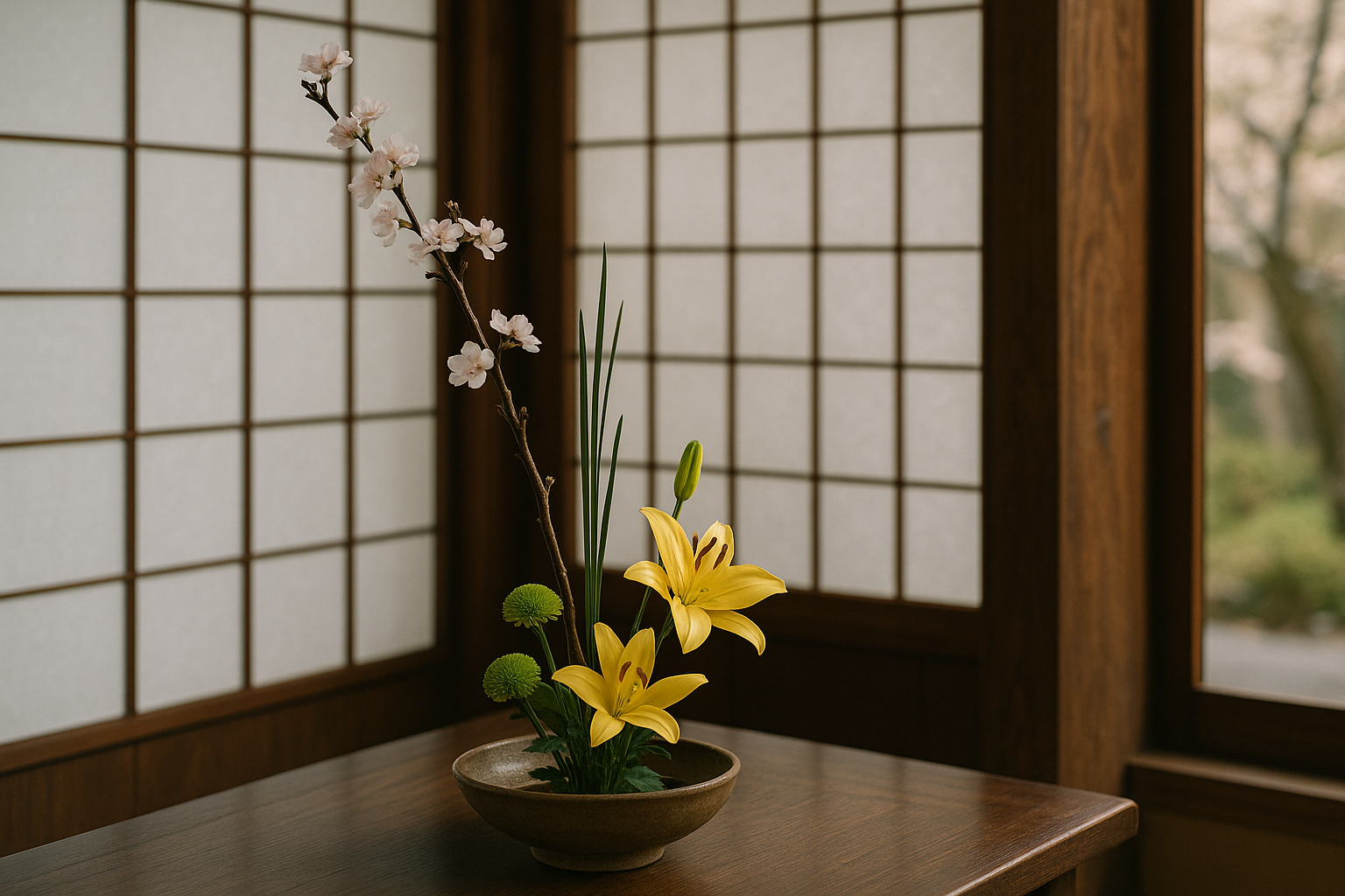 L'ikebana : L'art floral japonais traditionnel