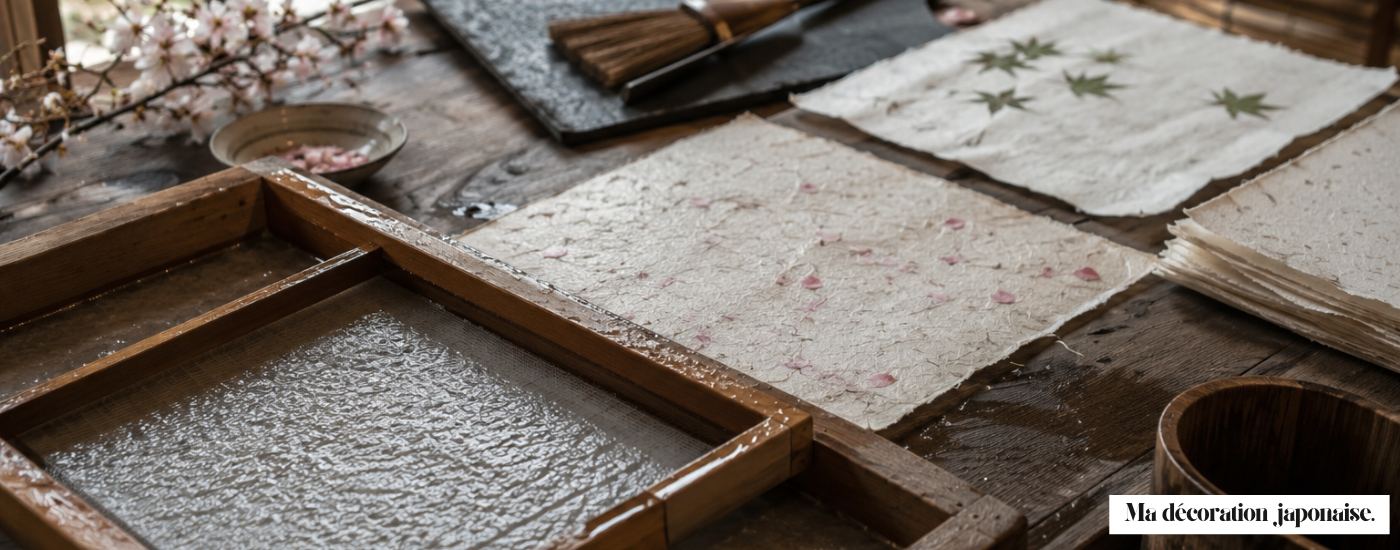 L'art du papier washi : fabrication, utilisations et symbolisme