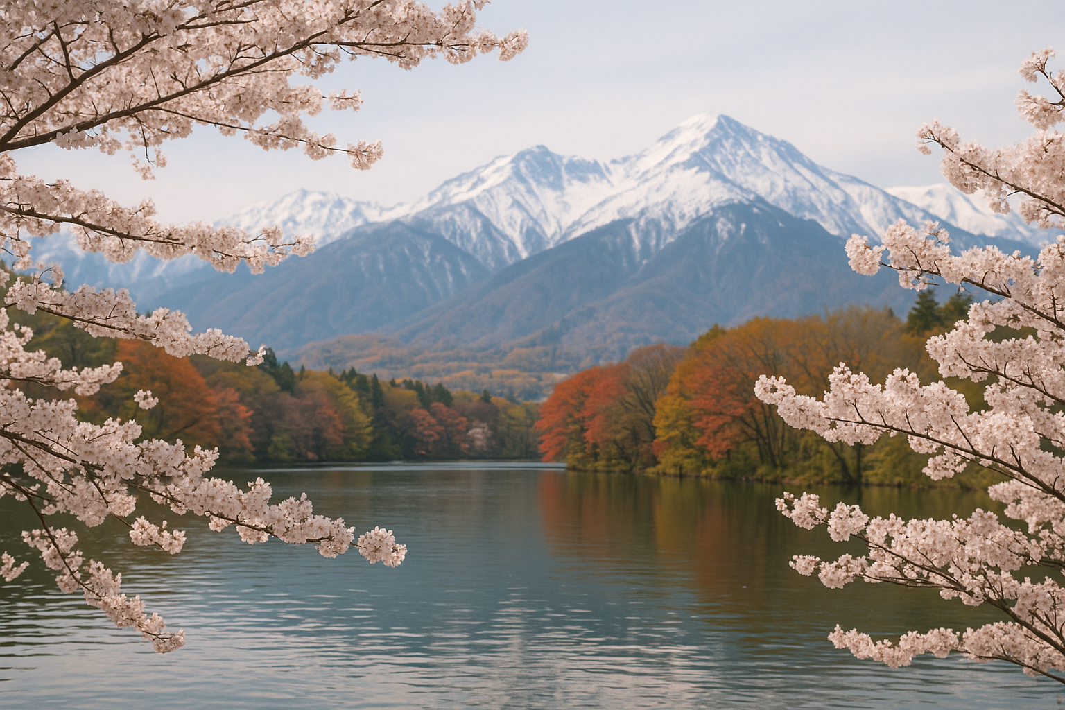La beauté des saisons au Japon : sakura, érables rouges et neige sacrée