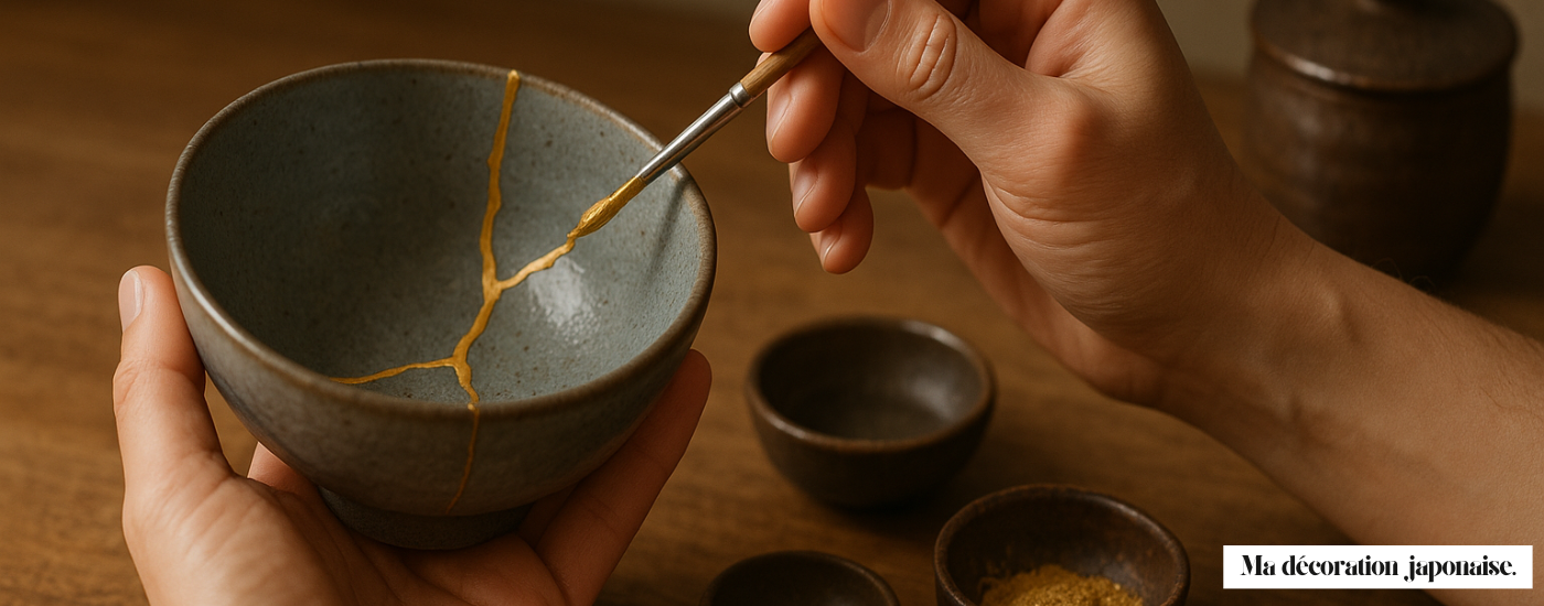 Le kintsugi : L’art japonais de réparer la céramique avec de l’or