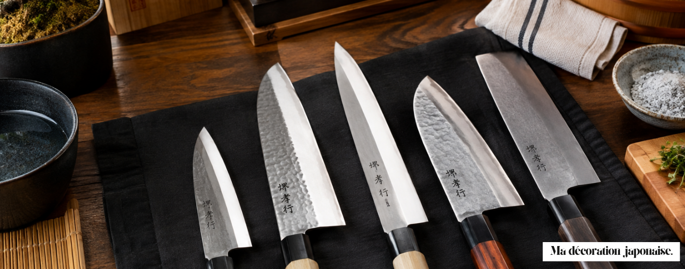 Les couteaux japonais : Guide complet pour choisir et entretenir ses couteaux