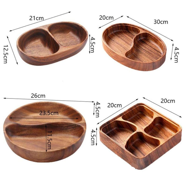 Assiette à Compartiment