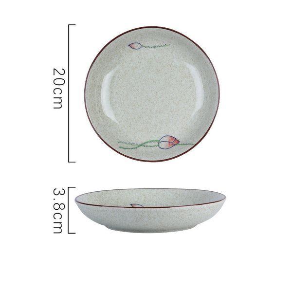 Assiette Fleur