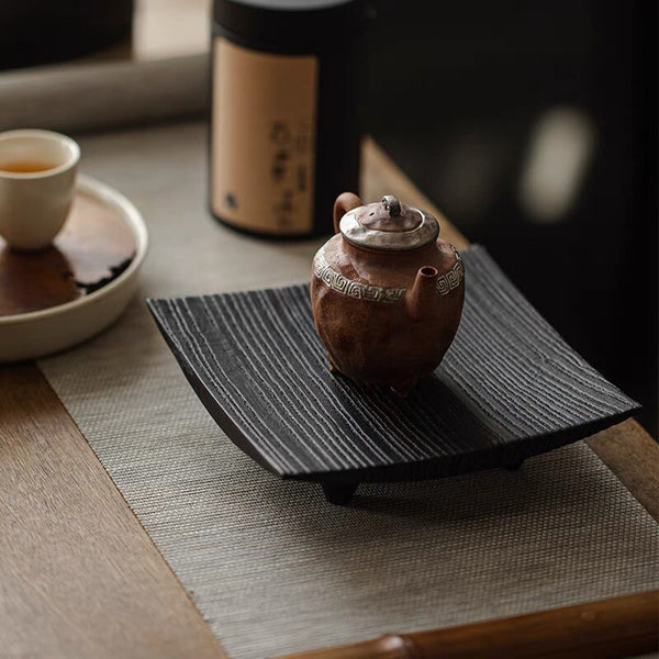Assiette Japonaise Noire