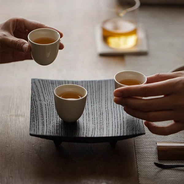 Assiette Japonaise Noire