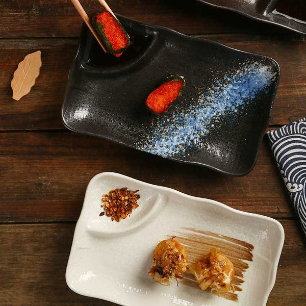 Assiette Japonaise Rectangulaire
