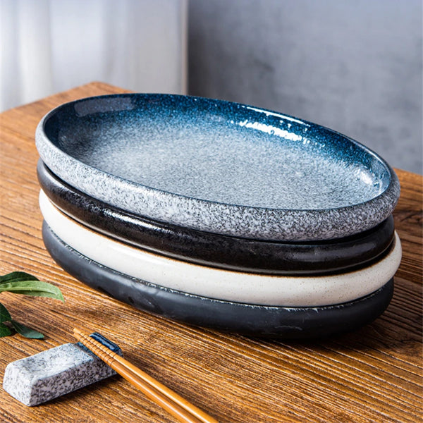 Assiette Ovale