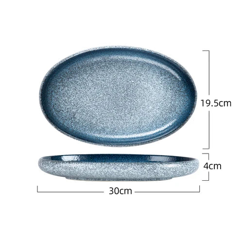 Assiette Ovale