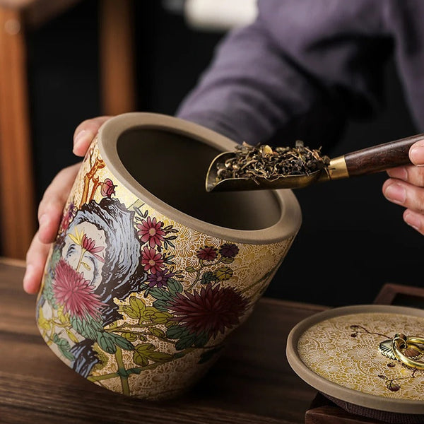 Boite à Thé Japon Ronde