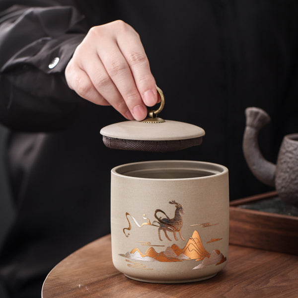 Boite Céramique Thé Japonais