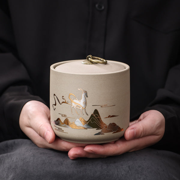 Boite Céramique Thé Japonais