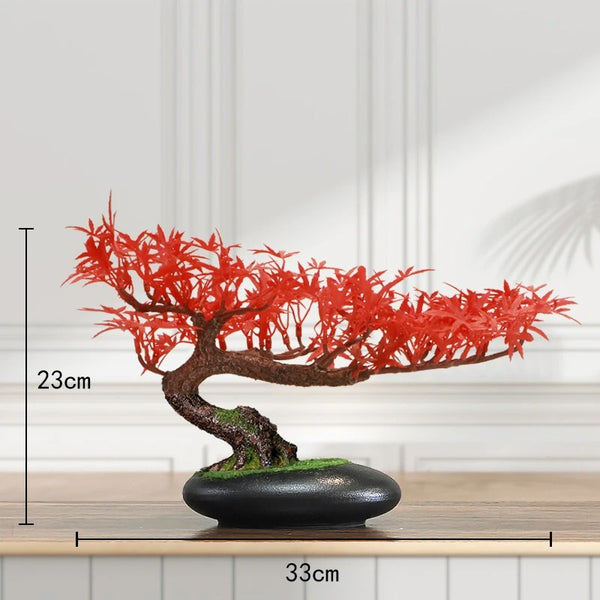 Bonsaï Artificiel Érable Rouge