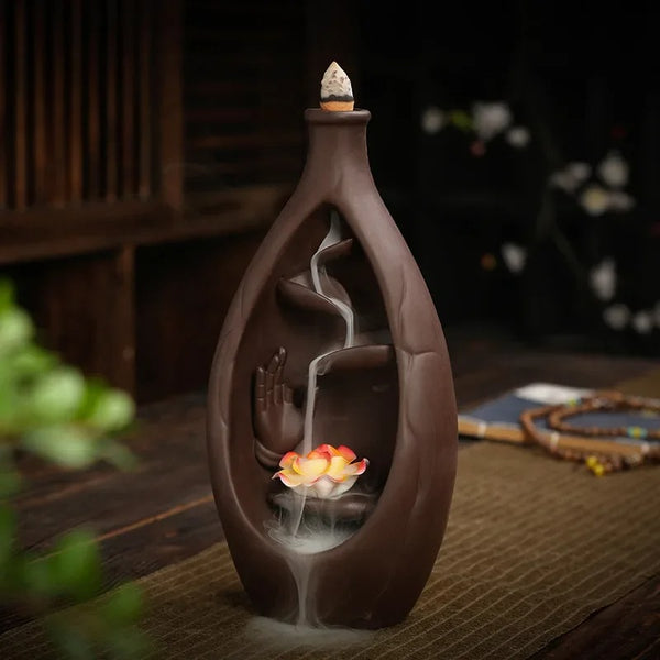 Brûleur d'Encens en Cascade