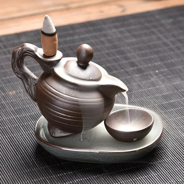Brûleur d'Encens Japonais Chagama