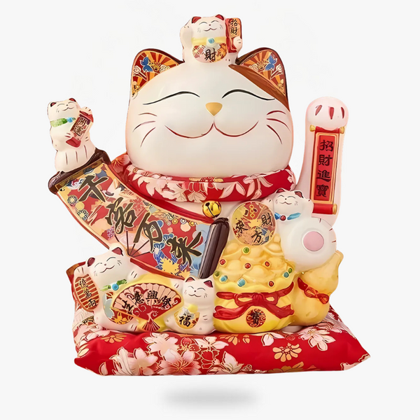 Chat Japonais Porte Bonheur Maneki Neko