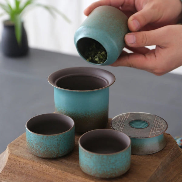 Coffret Service à Thé Traditionnel