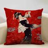 Coussin Geisha Japonaise