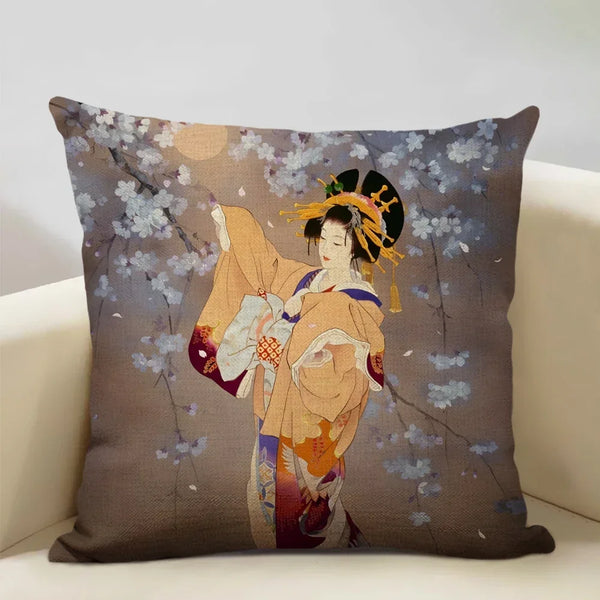 Coussin Japonais Geisha