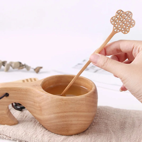 Cuillère en Bois de Style Japonais