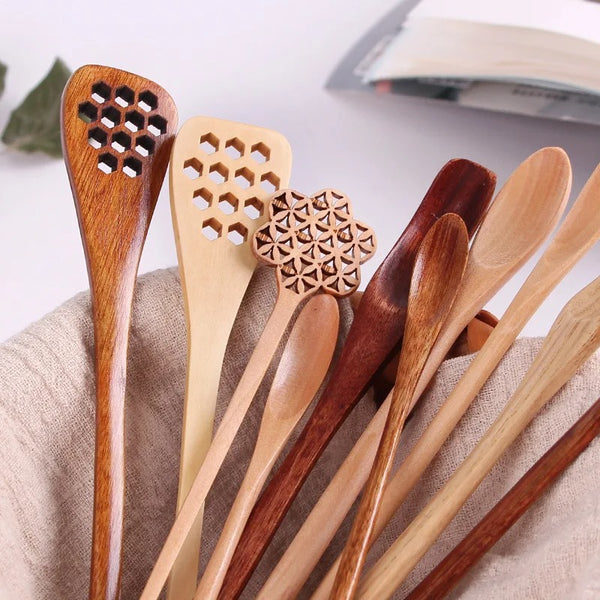 Cuillère en Bois de Style Japonais