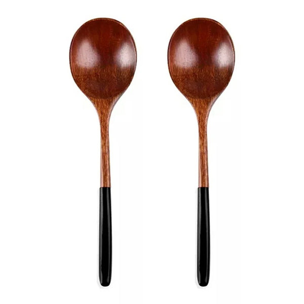 Lot de 2 Cuillères en Bois Japonaises