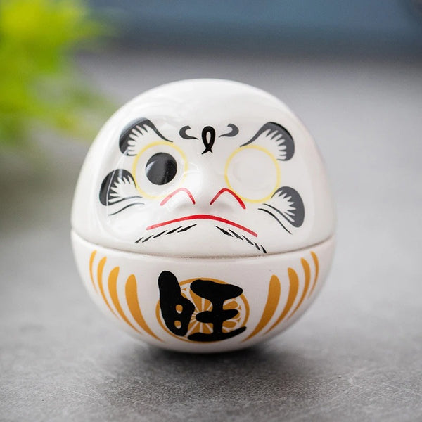 Daruma Blanc - Pureté et Équilibre