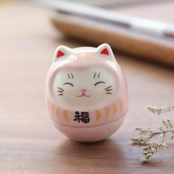 Darumas Maneki Neko - Lot de 5