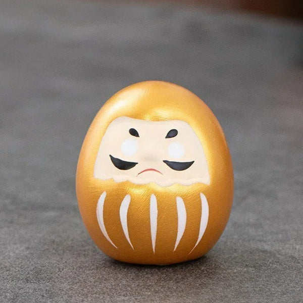 Daruma Japonais Doré