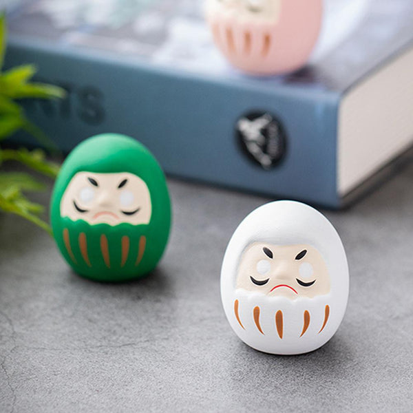 Daruma Japonais Vert