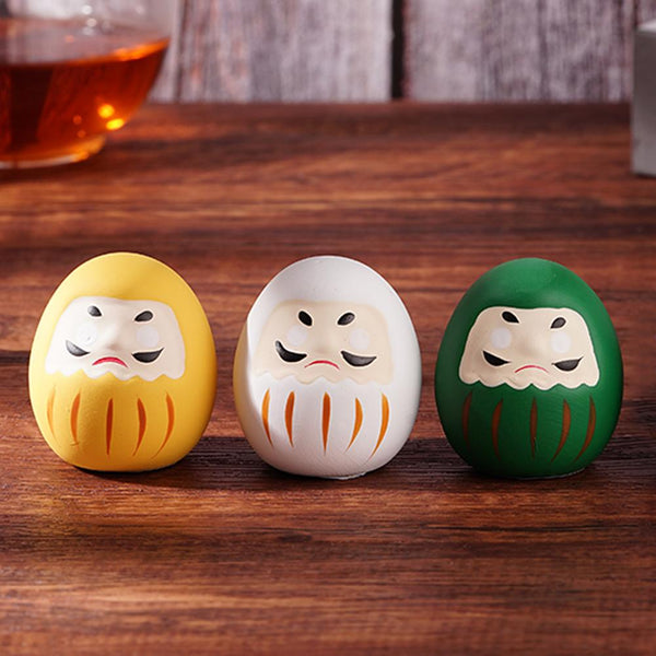Daruma Japonais Vert