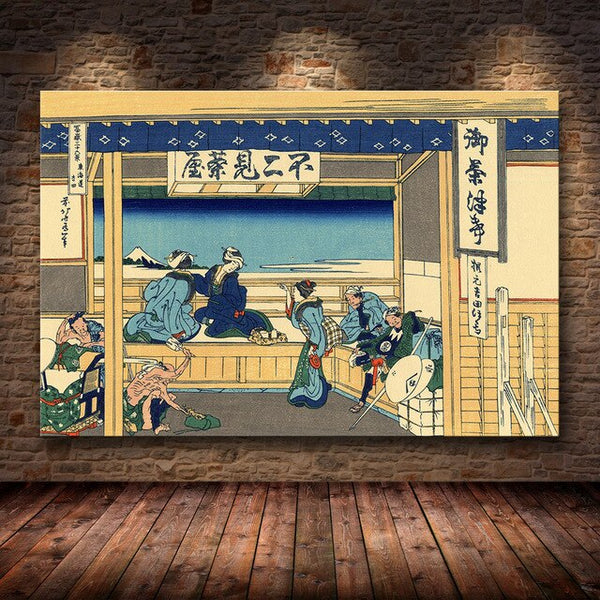 Estampe Japonaise Geisha