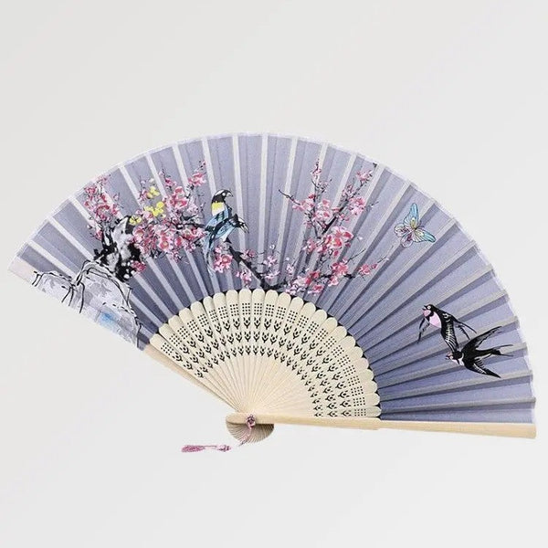 Éventail Japonais Ancien