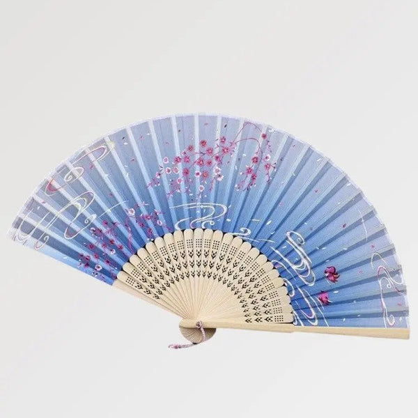 Éventail Japonais Floral