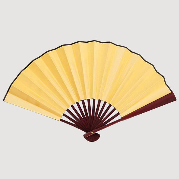 Éventail Japonais Jaune