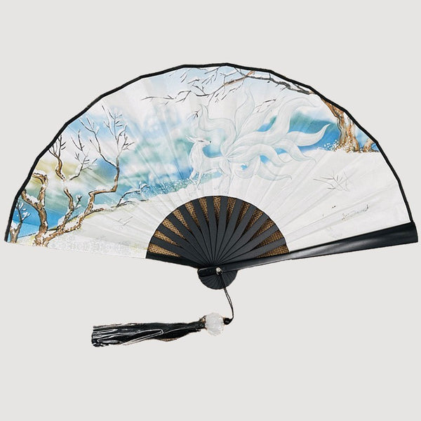 Éventail Paysage Japonais