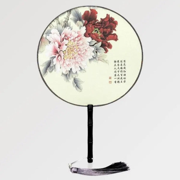 Éventail Rond Floral