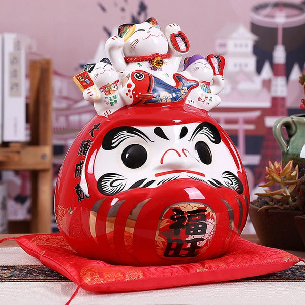 Grand Daruma Maneki Neko