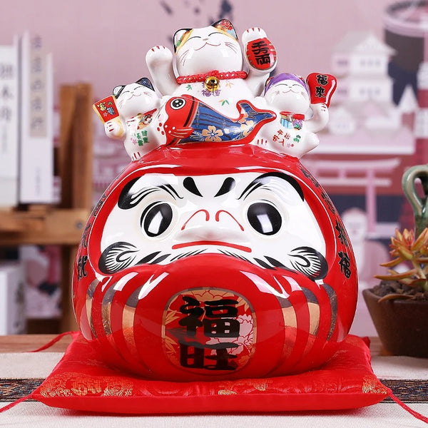 Grand Daruma Maneki Neko