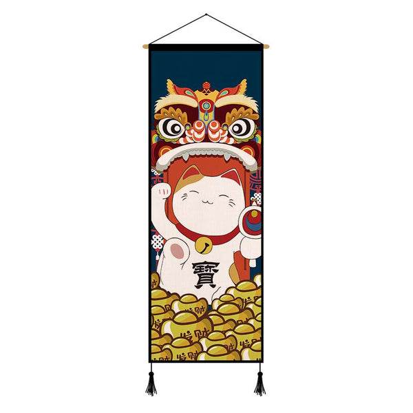 Grand Kakemono Japonais