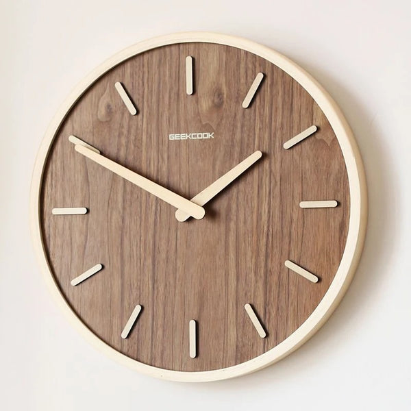 Horloge Bois Japonaise