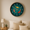 Horloge Carpe Koï