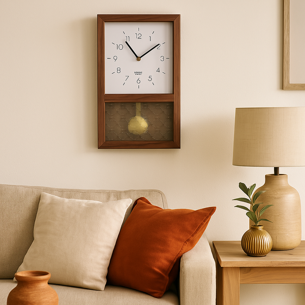 Horloge en Bois Murale