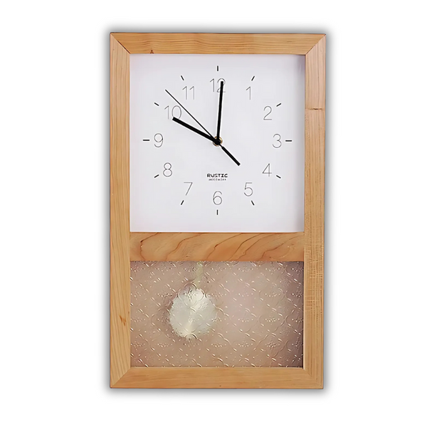 Horloge en Bois Murale