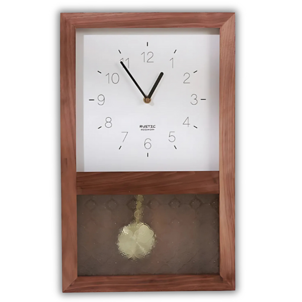 Horloge en Bois Murale
