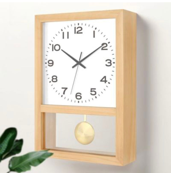 Horloge Japonaise en Bois