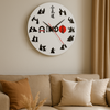 Horloge Japonaise Aïkido