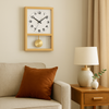 Horloge Japonaise en Bois
